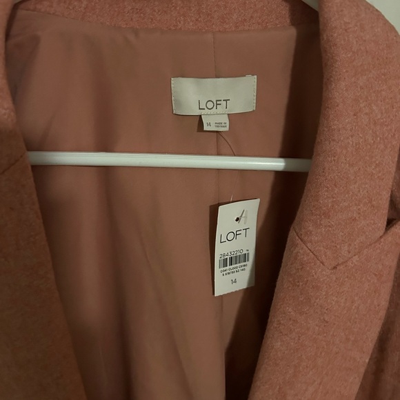 LOFT Blush Pink Blazer - Picture 3 of 3
